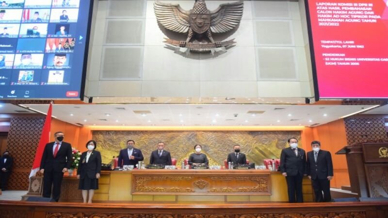 DPR Resmi Sahkan Hakim Agung dan Hakim Ad Hoc MA