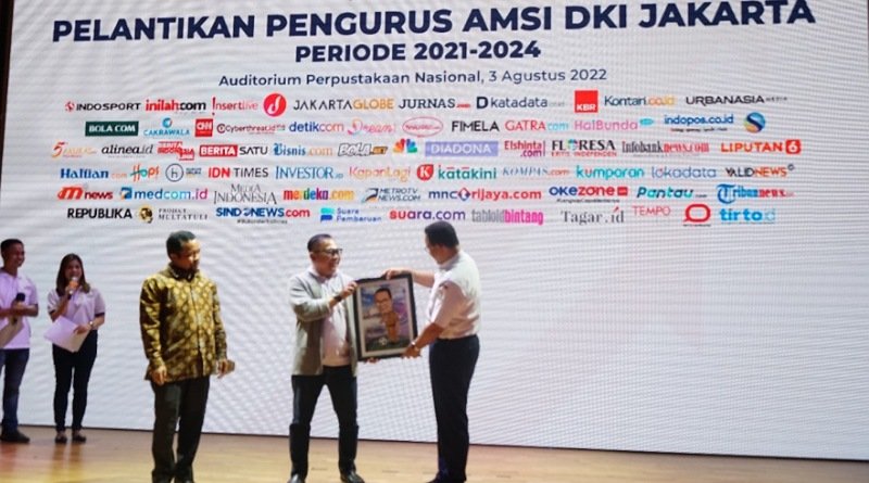 Dihadiri Anies Baswedan, Pengurus AMSI DKI Jakarta 2021-2024 Dilantik