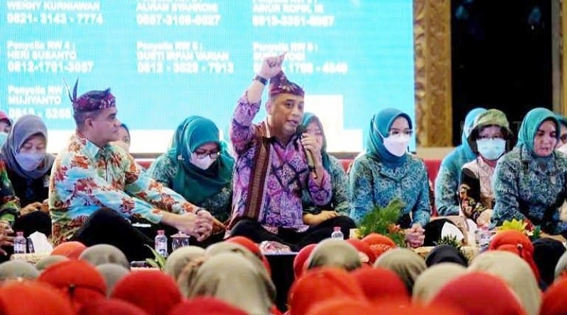 Di Acara Ngonbras Wali Kota Eri Cahyadi Dapat Banyak Curhat dari Warga