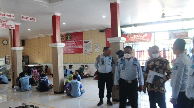 Ciptakan Pelayanan Prima, Lapas Sidoarjo Gandeng Ombudsman Jatim