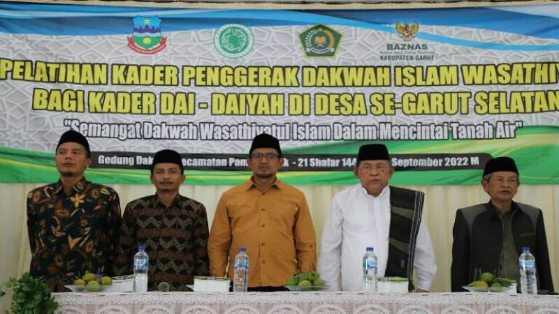 Wabup Garut Buka Pelatihan Kader Penggerak Dakwah Islam Wasathiyah