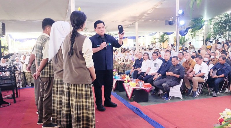 Dihadiri Erick Thohir, Phapros Komitmen Bangun Generasi Digital Bebas Stunting