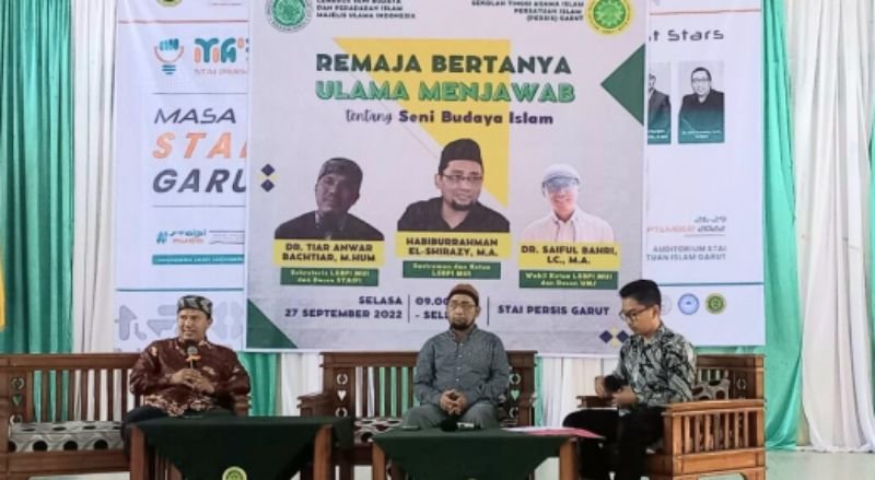 Gelar Remaja Bertanya Ulama Menjawab di Garut, LSBPI MUI Edukasikan Seni Budaya Islam