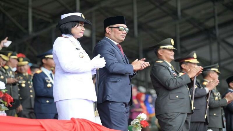 HUT KE-77 TNI, Ridwan Kamil: TNI Selalu Manunggal dengan Rakyat