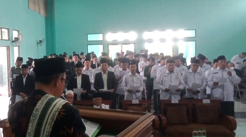 Ketua PCNU Kab. Bandung Berharap Pengurus dan Badan Otonom Senantiasa Mendukung Program Pemda