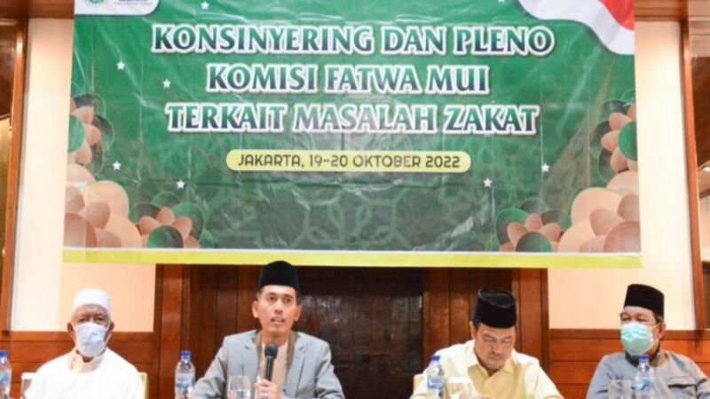 Gelar Konsinyering dan Pleno, MUI Tetapkan 4 Fatwa Terkait Zakat