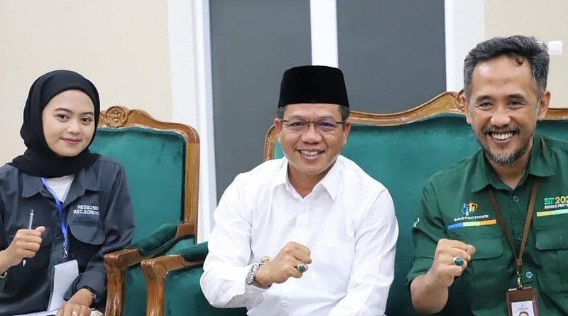 Bupati Dadang Supriatna Jadi Responden Pendataan Awal Regsosek