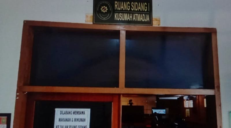 Majelis Hakim PN Kelas IA Bandung kembali Tunda Sidangan Perkara Dugaan Penyelundupan 1 Ton Sabu