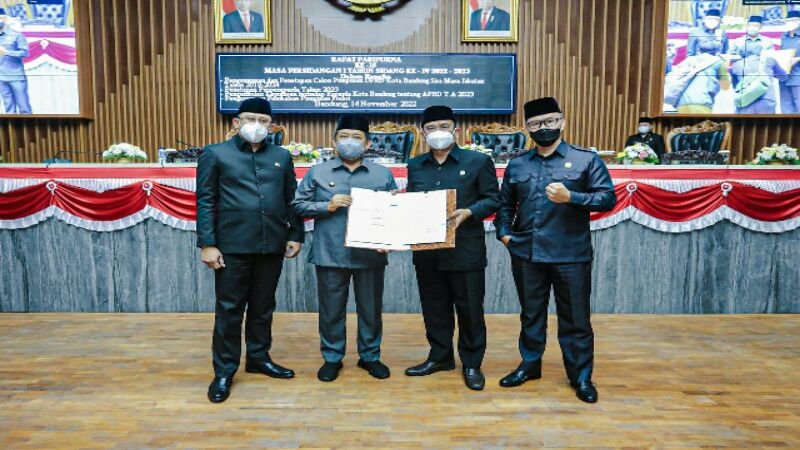 APBD Kota Bandung 2023 Resmi Diputuskan