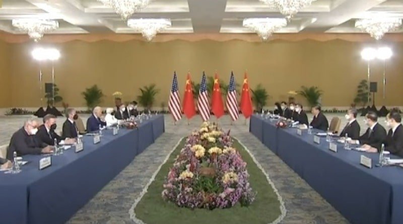 Pembahasan Xi Jinping dan Joe Biden di Bali Berlangsung secara "Mendalam, Terus Terang, dan Konstruktif"