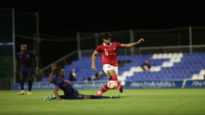 Kalah 0-6, Tim U-20 Indonesia Mendapat Pengalaman Berharga Lawan Prancis