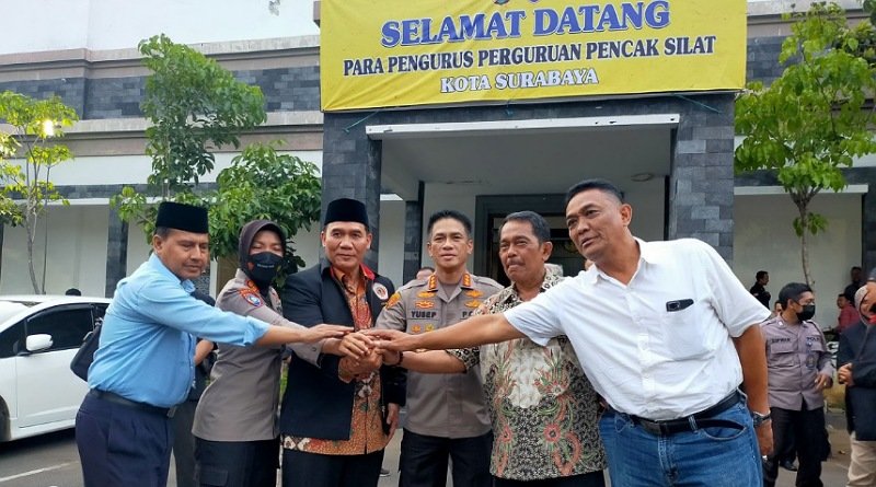 Bertema Pendekar Wani Jogo Suroboyo 35 Perguruan Silat Siap Jaga Kondusifitas