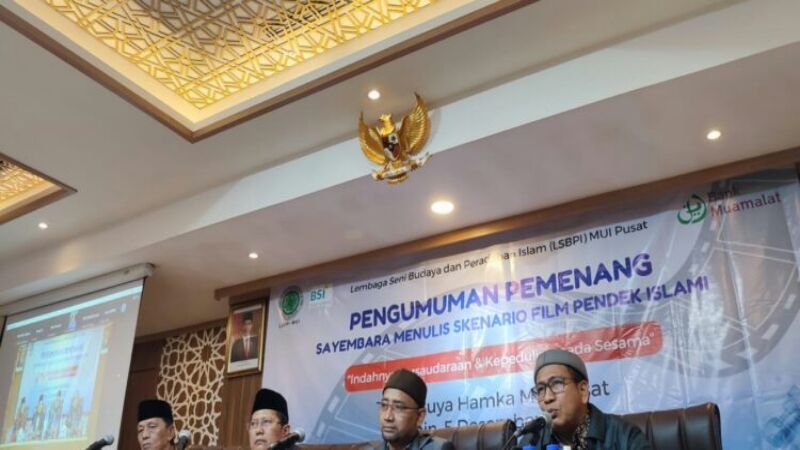 Lembaga Seni Budaya MUI Umumkan Pemenang Sayembara Skenario Film Islami