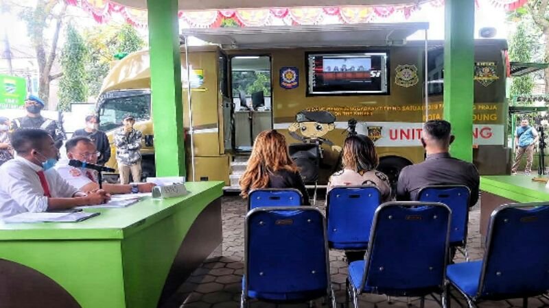 18 Terdakwa Asusila Jalani Sidang Tipiring di PN Bandung