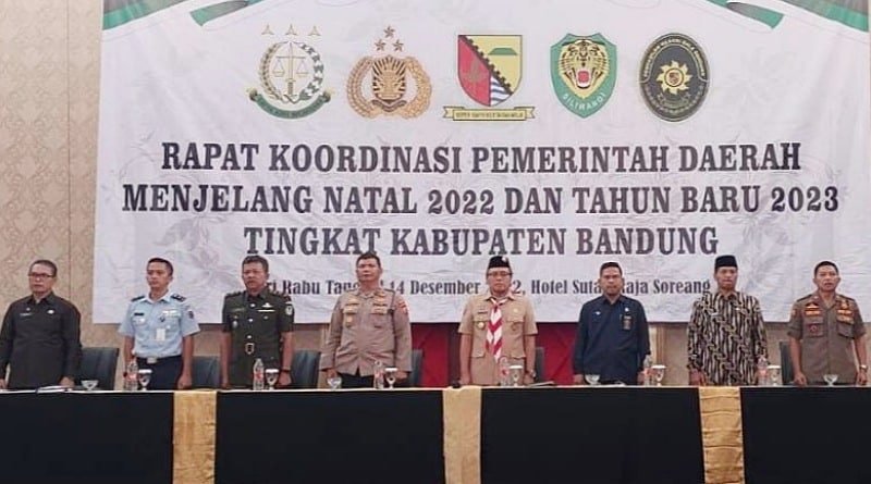 Forkopimda Kabupaten Bandung Gelar Rakor Jelang Natal dan Tahun Baru