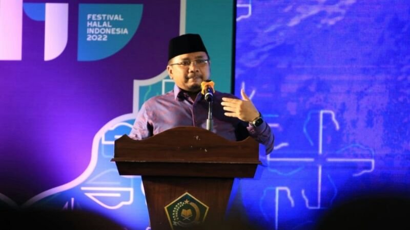 Menag Optimis Tahun 2024 Indonesia No 1 Produsen Halal Dunia