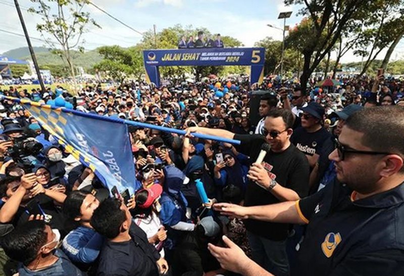 Pesan Anies Baswedan pada Anak Muda Saat di Stadion Si Jalak Harupat Bandung, Netizen: Alus Pisan Euy Bandung