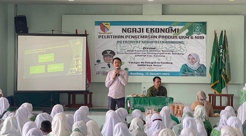 Fatayat NU Kab. Bandung Gelar Pelatihan UMKM bagi Anggotanya