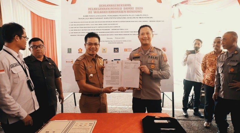 Pemilu Damai  2024, Bupati Bandung: Jangan Ada Black Champaign, Kedepankan Adu Gagasan