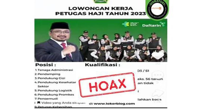 PREBUNKING | Hoaks Lowongan Kerja, Begini Caranya agar Tidak Terjebak