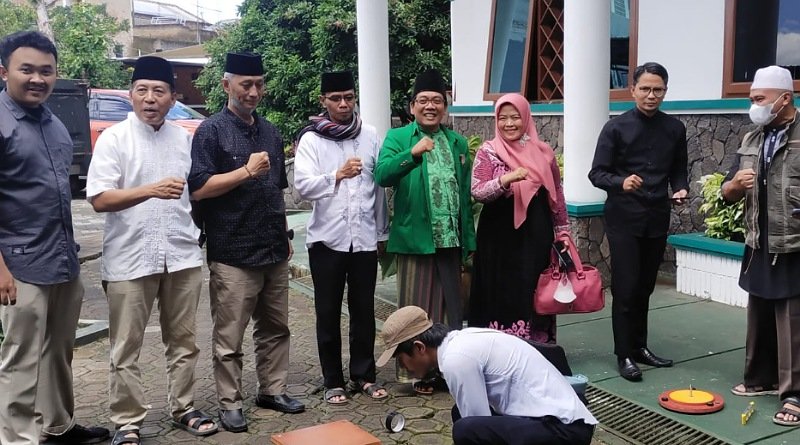 Arah Kiblat Masjid Agung Al Fathu dan Mushola Rumah Dinas Bupati Dikalibrasi