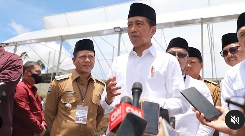 Kunjungi Pondok Pesantren Al Ittifaq Rancabali, Presiden Jokowi, "Ini bisa dijadikan role model"