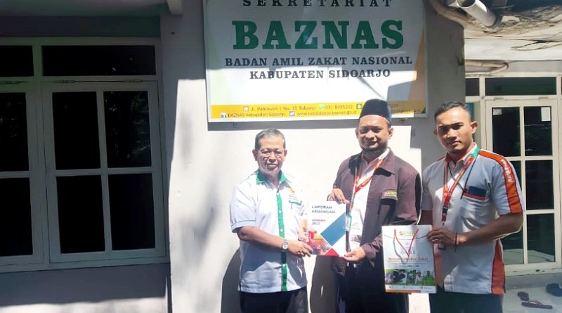 BMH Gerai Sidoarjo Kunjungi Baznas, Seluruh Lembaga Zakat Diharapkan Bisa Entaskan Kemiskinan