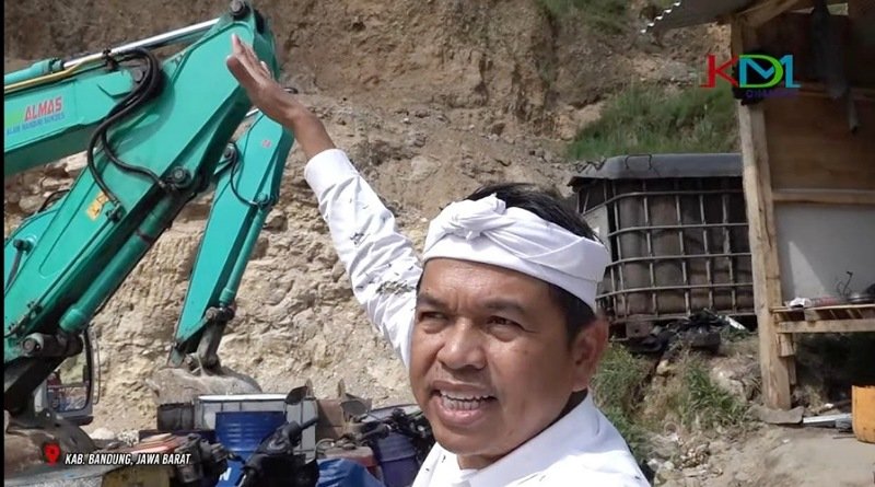 Anggota DPR-RI Dedi Mulyadi Ungkap Adanya Penambangan Ilegal di Ciwidey