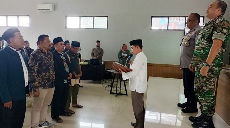 Camat Baleendah Lantik Panitia Pembangunan Masjid Besar Baleendah