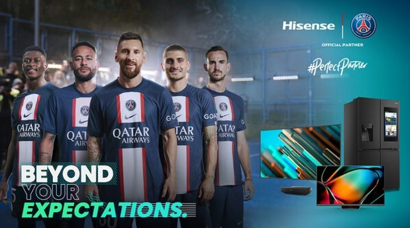 Pengalaman Lampaui Ekspektasi, Hisense Rayakan Kolaborasi dengan Paris Saint-Germain yang Memasuki Tahun Ketiga
