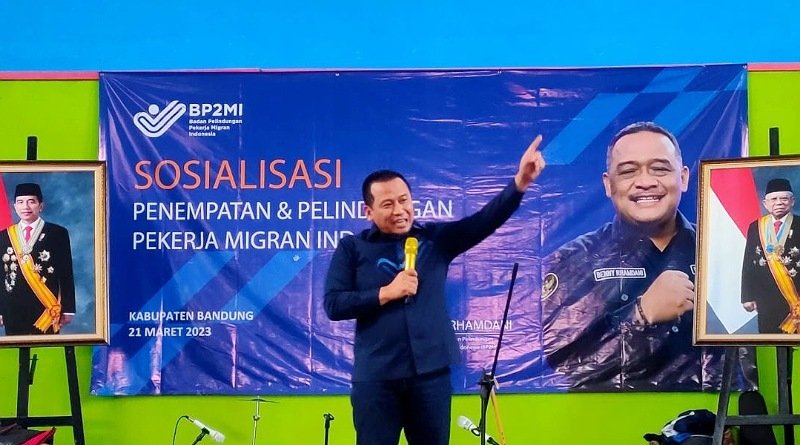 BP2MI Sosialisasi Perlindungan Pekerja Migran di Desa Gunungleutik Ciparay