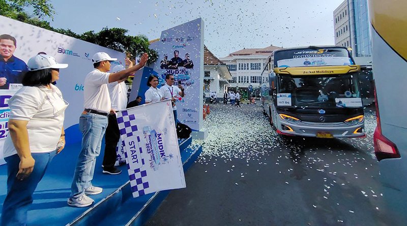 Mudik Gratis!, 800 Pemudik Kembali Diberangkatkan Pemkot dan Bio Farma