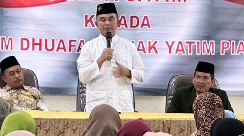 Polda Jatim Kembali Menyalurkan Bantuan Sosial Kepada Kaum Dhuafa dan Yatim Piatu