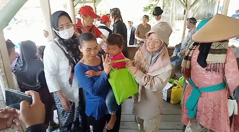 Wanoja Sunda Laksanakan Panen Perdana Padi Anti Stunting di Kabupaten Bandung
