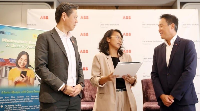 Penandatanganan Nota Kesepahaman Menandai Kolaborasi antara ABB dan PLN Icon Plus