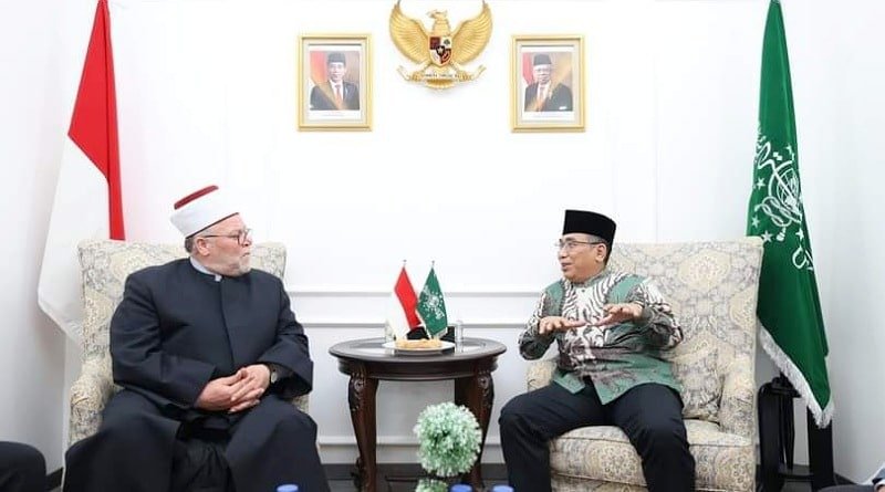 Berkunjung ke PBNU, Wakil Hakim Agung Palestina Abdalhafez Yousef Azzam Bangga dengan NU dan Gus Yahya