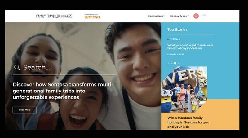 Media Global "Family Traveller" Umumkan Sentosa Singapore sebagai Mitra Peluncuran Resmi di Asia