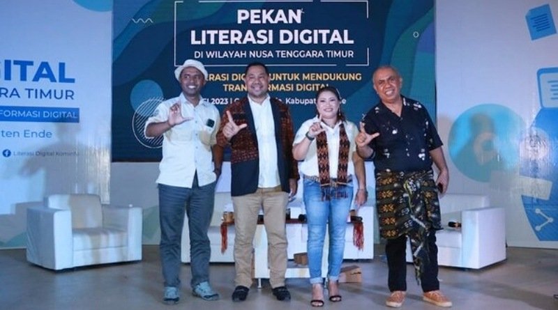 Masyarakat Terliterasi, Kemenkominfo Wujudkan Ruang Digital yang Kondusif dan Produktif di NTT