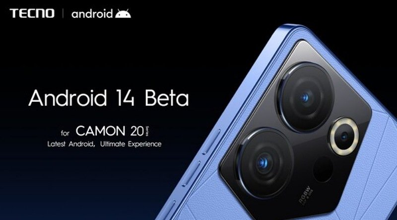 Seri TECNO CAMON 20 akan Hadir dengan Android 14 Beta