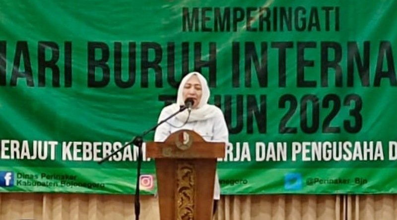 Pemkab Bojonegoro Gelar Sarasehan Hari Buruh, Dorong Industri yang Sehat dan Kondusif