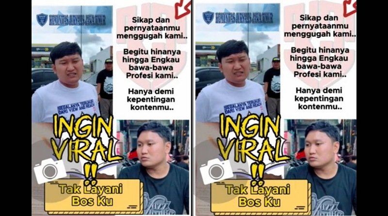 Diduga Lecehkan Profesi Wartawan di Tik Tok, Bos Mafia Gedang Dipolisikan