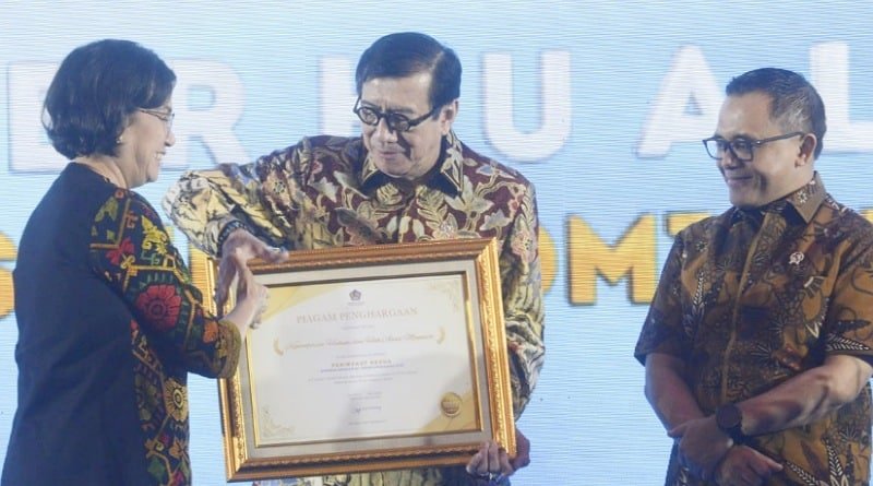 Miliki Kinerja Anggaran Terbaik, Kemenkumham Raih Penghargaan dari Kemenkeu