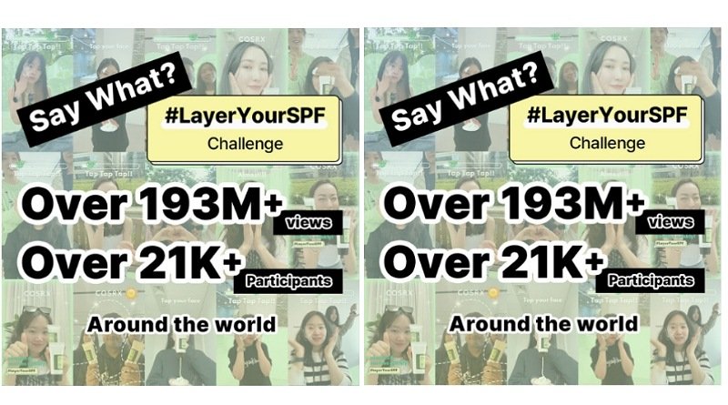 Program TikTok #LayerYourSPF dari COSRX Ditutup dengan Rekor Luar Biasa, Hasilkan 193+ Juta "View" di TikTok dalam Satu Bulan
