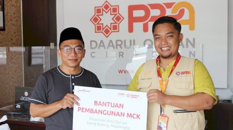 PPPA Daarul Quran dan Sedekah Online Bantu Rumah Tahfidz Saung Balong