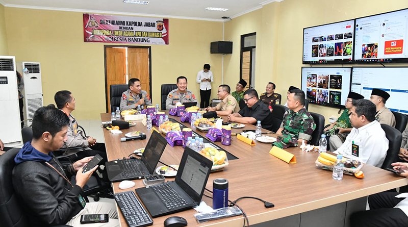 Bupati Diskusi Panel dengan Kapolda Jabar Bahas Upaya Ciptakan Pemilu Damai 2024