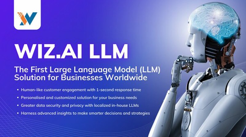 WIZ.AI Luncurkan "Large Language Model" yang Penuh Terobosan untuk Pasar Vertikal