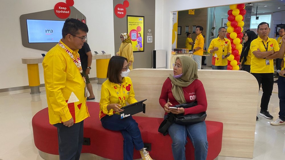 Indosat Ooredoo Hutchison Hadir dengan Wajah Baru Terdigitalisasi, untuk 32 Gerai IM3 di Indonesia