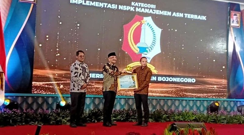 Pemkab Bojonegoro Raih Penghargaan BKN Award 2023