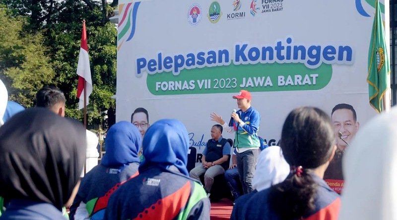Kontingen Fornas VII Jawa Barat Dilepas Sekda