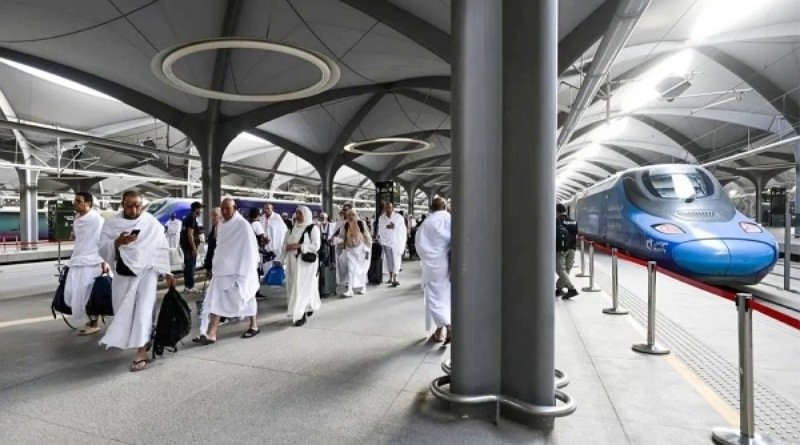 Penumpang Kereta Api Haramain Melonjak 96% Dibandingkan Musim Haji Tahun Lalu